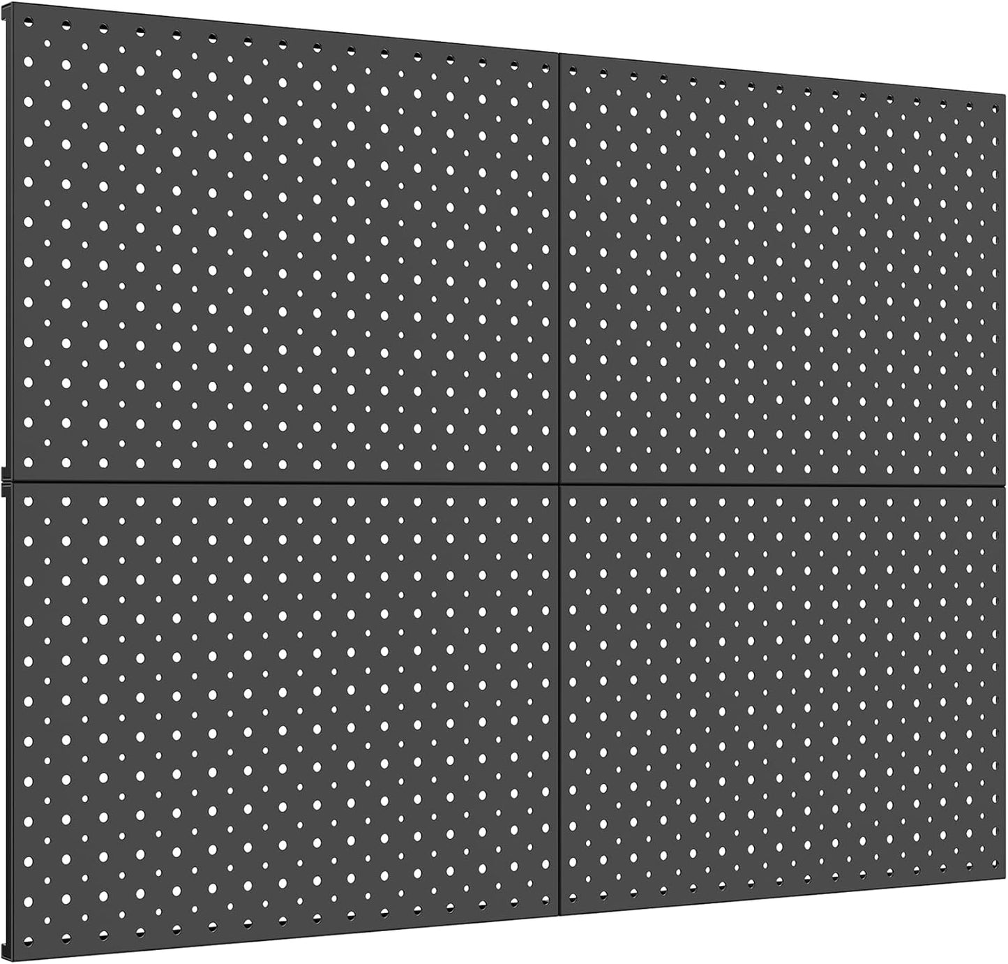 TORACK 4Pcs Metal Pegboard Panels for Garage Tool Organization