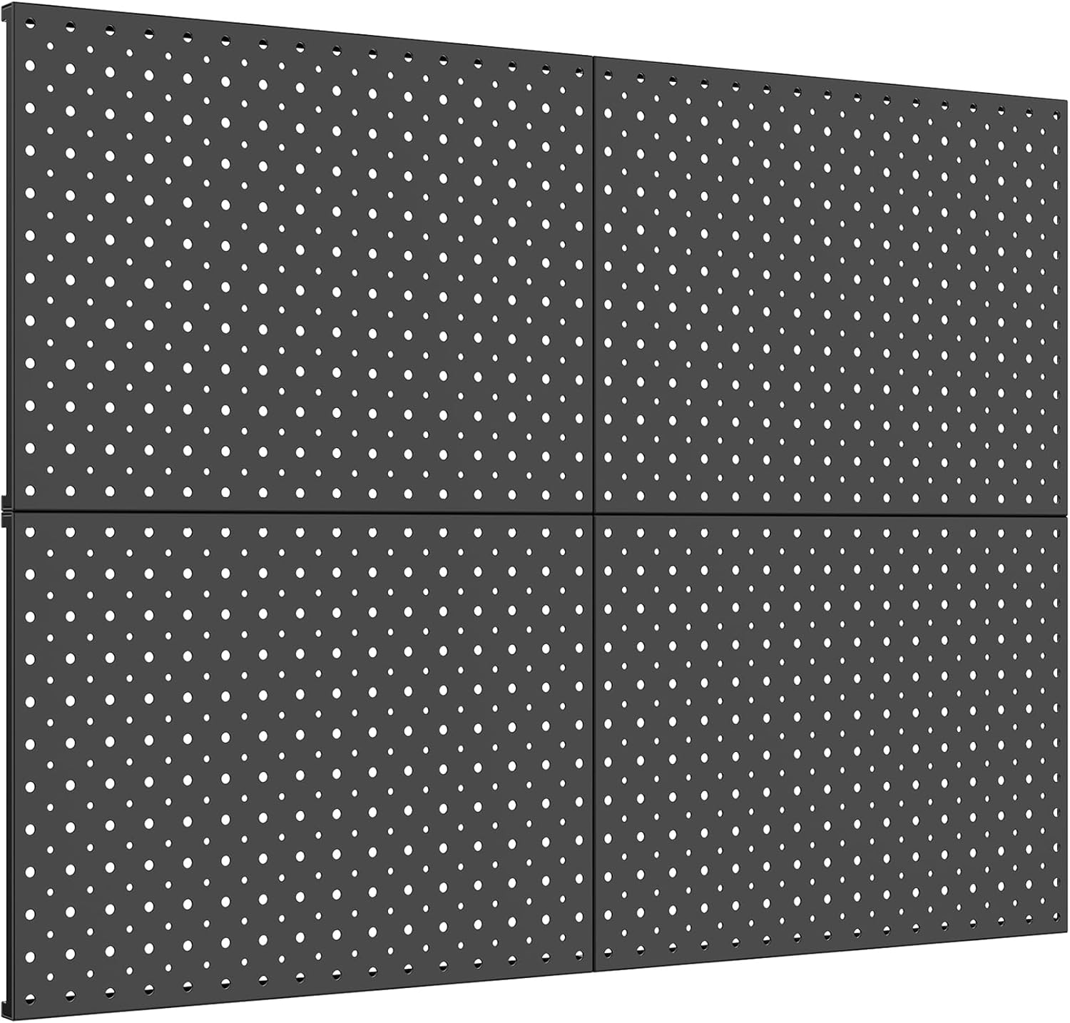 TORACK 4Pcs Metal Pegboard Panels for Garage Tool Organization