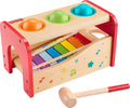 Fisher-Price Wood Toddler Pound & Tap Bench Xylophone - Durable