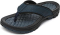 Men's Beach Flip-Flops Athletic Thong Sandals - Comfortable Arch
