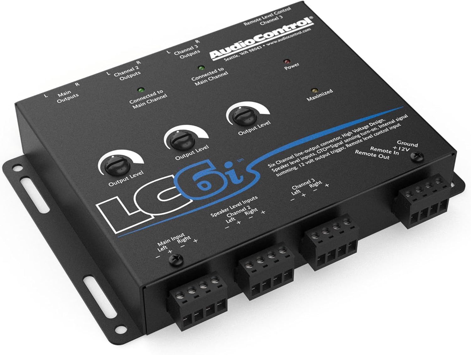 AudioControl LC6i Black 6 Channel Line Out Converter Review