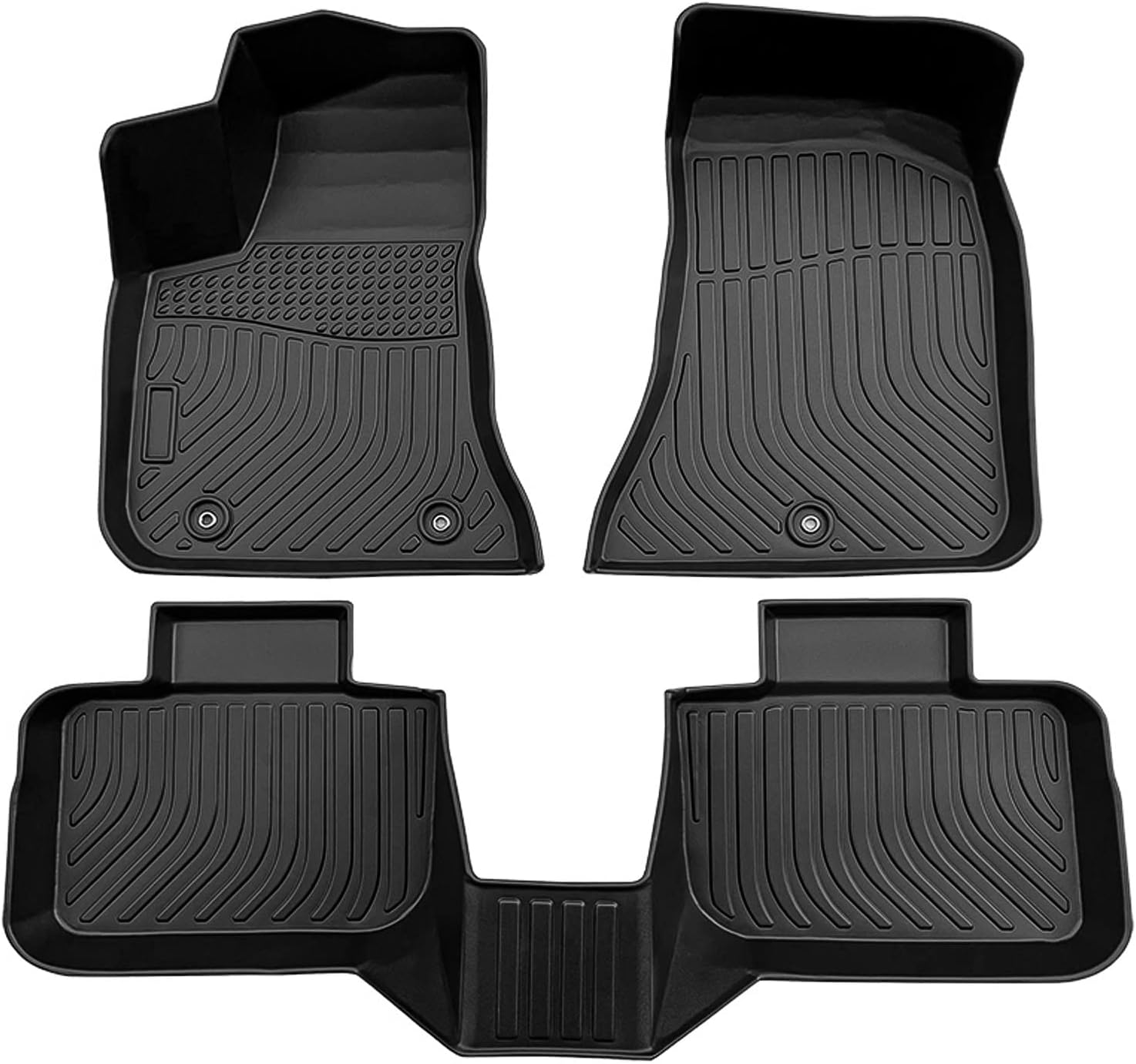 Custom Fit All Weather Floor Mats for Dodge Charger RWD 2011-2023