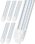 R17D LED Bulb Light 8FT 90W T8 Tubes - High Output 6000K
