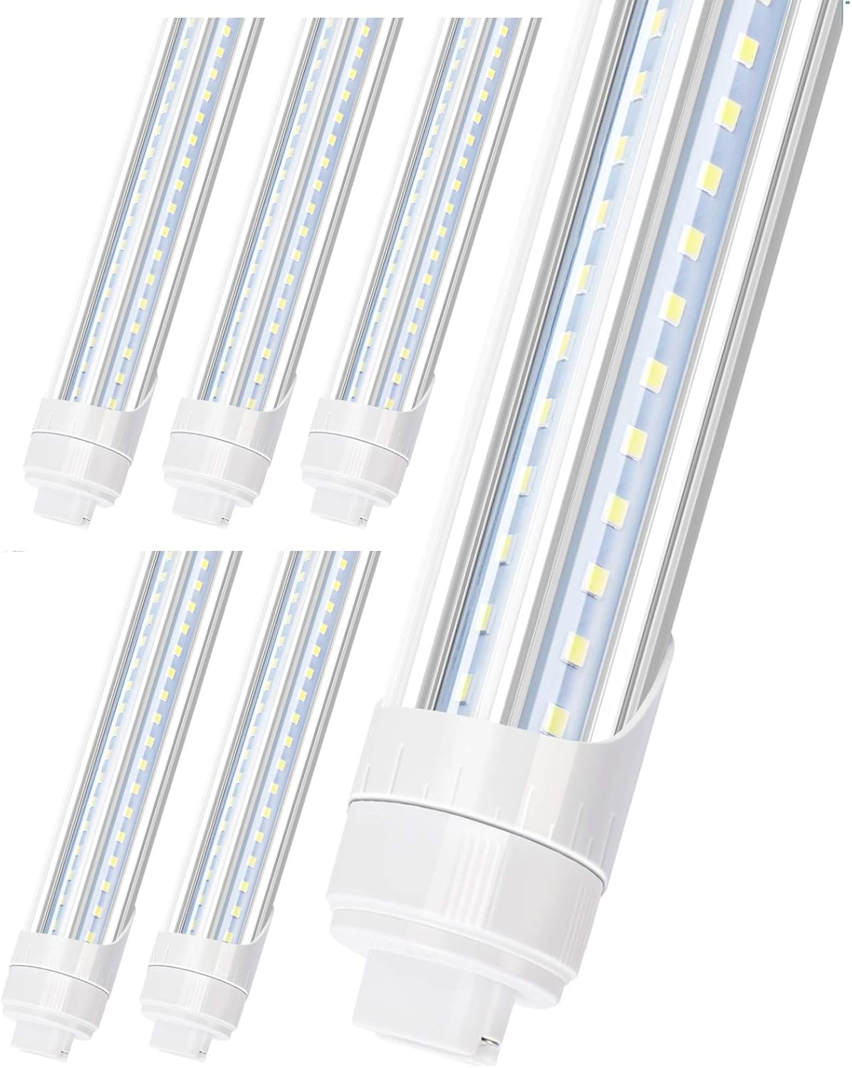 R17D LED Bulb Light 8FT, 90W T8 LED Tubes for Bright Spaces