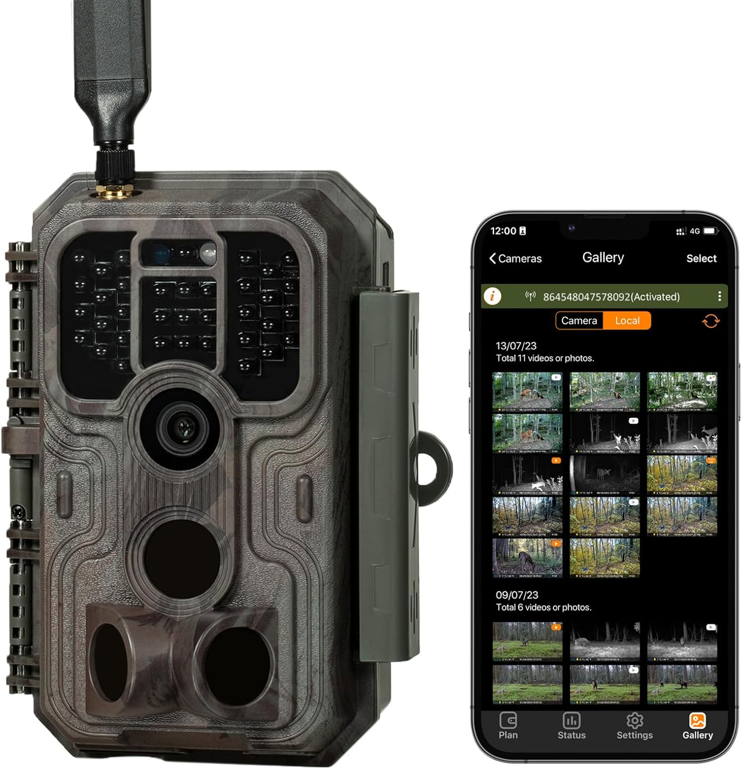 Meidase S950: 4G LTE Trail Camera, No Glow Night Vision
