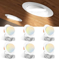 Amico 6 in Gimbal LED Recessed Downlight 5CCT - Adjustable Eyeball