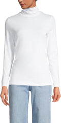 Lightweight Jersey Long Sleeve Turtleneck - Slim (Style 5JZ8)