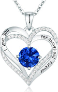 Forever Love Heart Necklaces by CDE for Women - Thoughtful Gift Choice