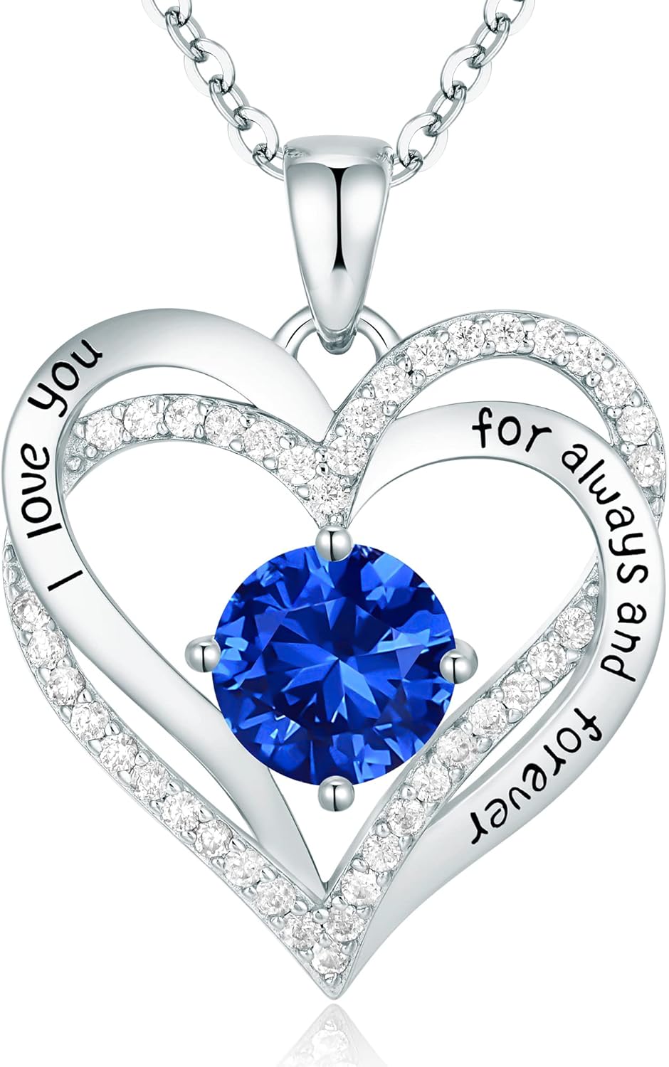 CDE Forever Love Heart Necklaces for Women - Perfect Gift Idea