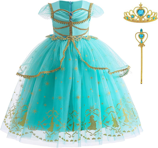 Princess Belle Dress Up Costume for Toddler Girls - Yellow Fairy