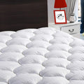 LEISURE TOWN King Mattress Pad Quilted Cotton Cooling Topper