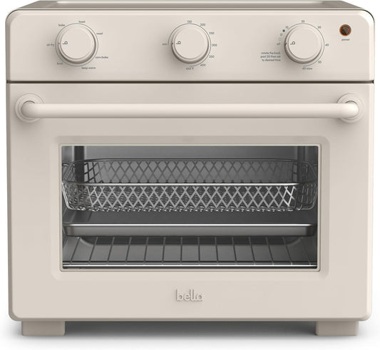 Bella Air Fry Toaster Oven with 7 Cooking Options for Easy Meals