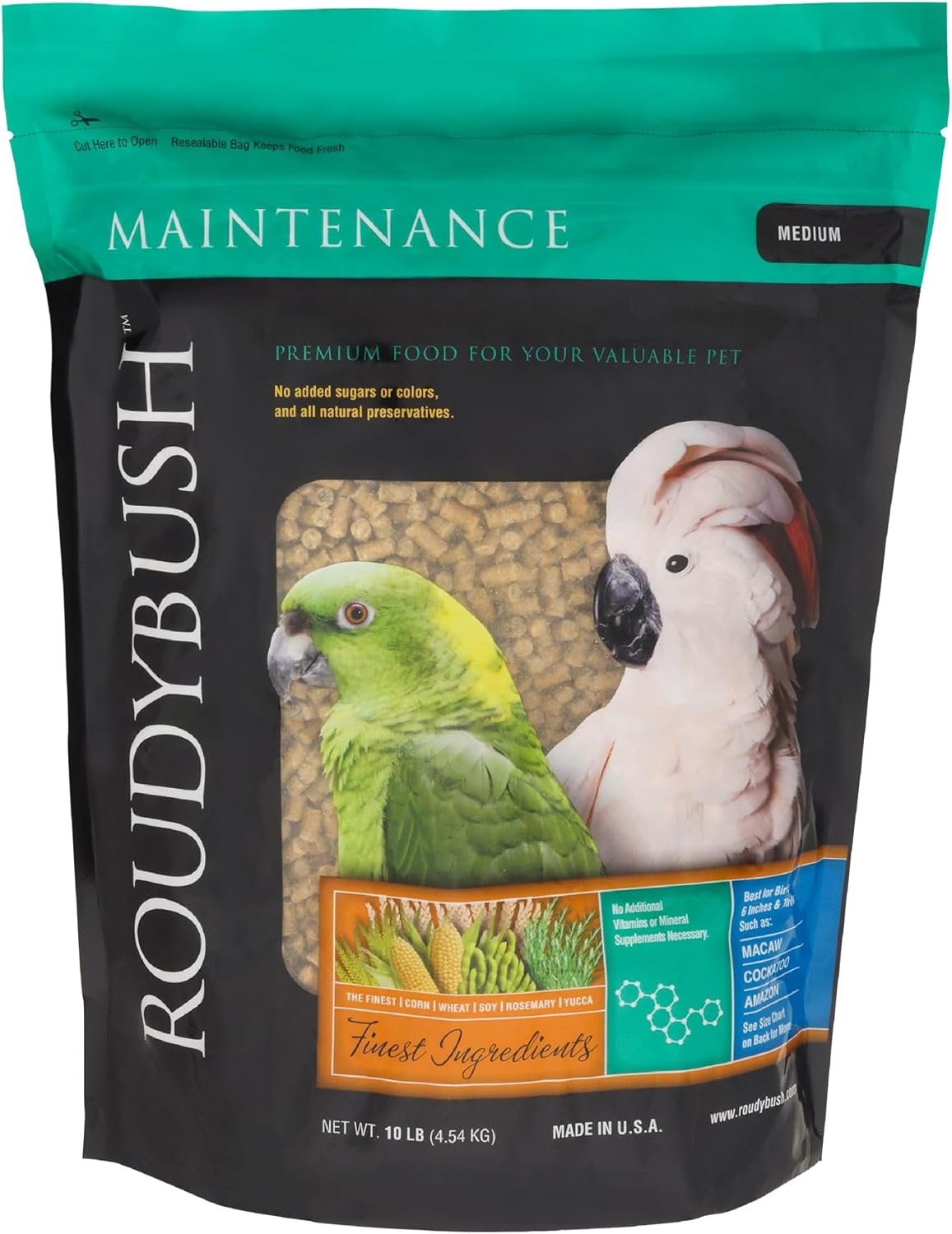 Roudybush Daily Maintenance Bird Food Pellets for Optimal Nutrition