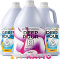 INCLY Deep Pour Epoxy Resin 3 Gallon Kit - Clear Deep Cast Resin