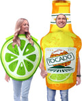 Couples Halloween Costumes Beer and Lime Set - Fun Matching Outfits