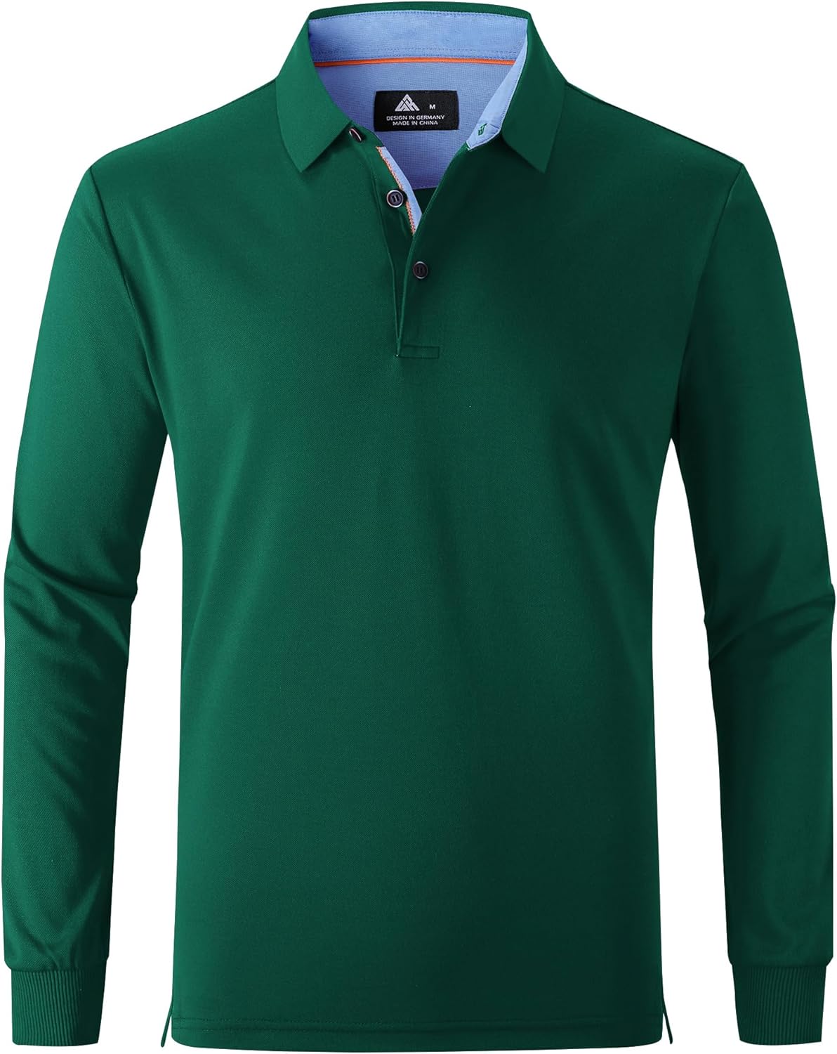 SWISSWELL Long Sleeve Polo Shirts for Men - Stylish Performance Wear