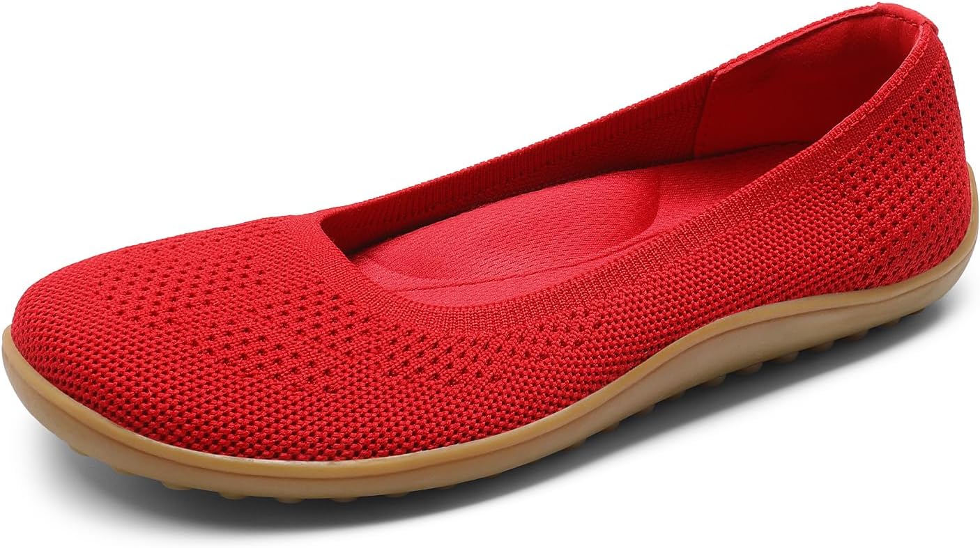 DREAM PAIRS Women's Ballet Flats with Arch Support for Comfort