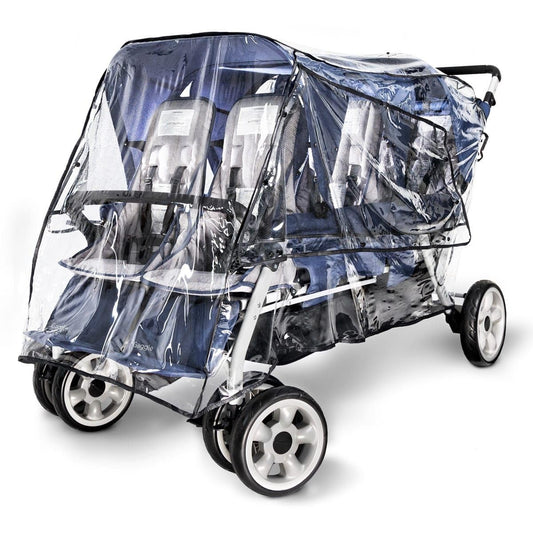 Foundations Jamboree Stroller Rain Cover for All Weather Needs