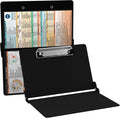 Whitecoat MedInfo Clipboard Medical Edition Black - Folding HIPAA