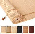 Bamboo Blinds Natural Bamboo Roller Shades - Light Filtering