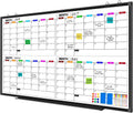 Large Dry Erase Calendar for Wall 72in x 40in - 4 Month Planner