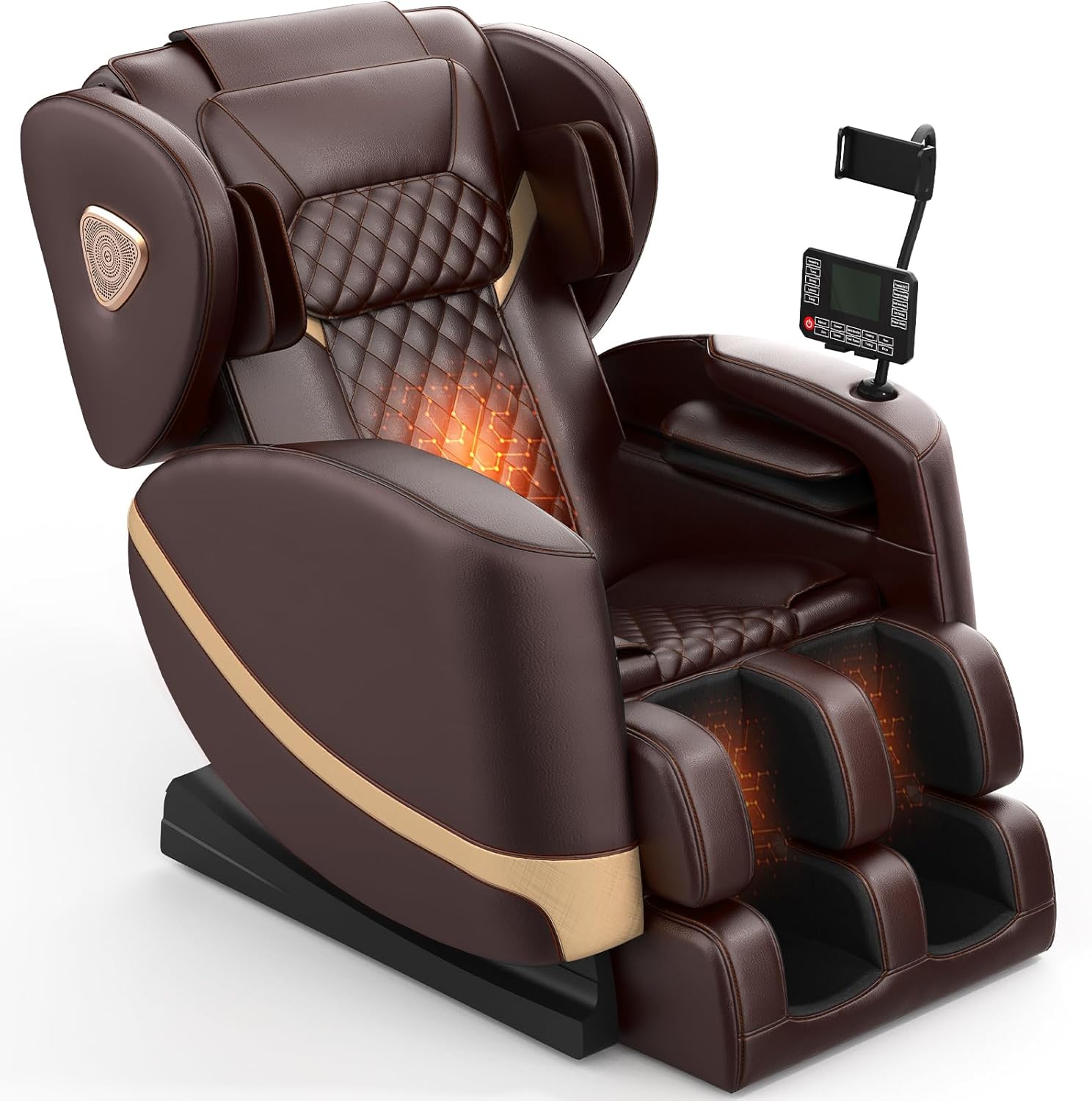 2025 Full Body Massage Chair with Zero Gravity and Bluetooth