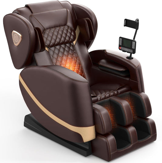2025 Full Body Massage Chair with Zero Gravity and Bluetooth