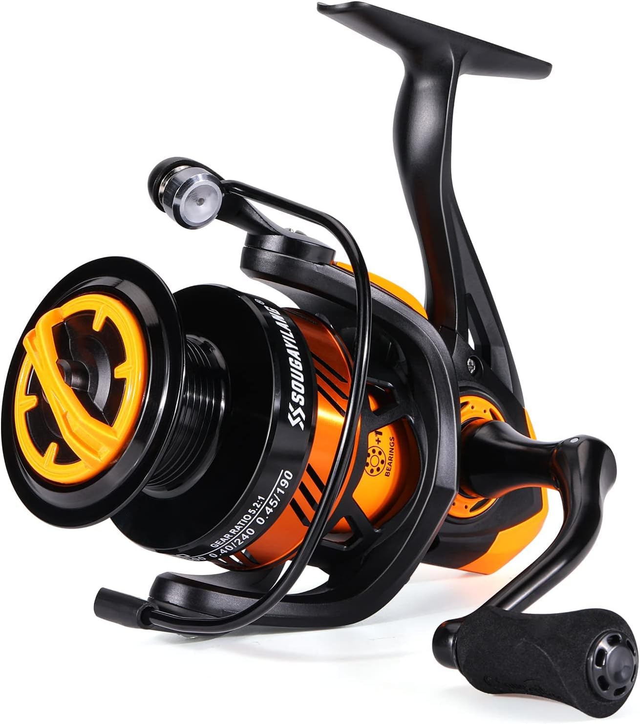 Sougayilang Ultralight Spinning Reel - High Speed Aluminum Spool