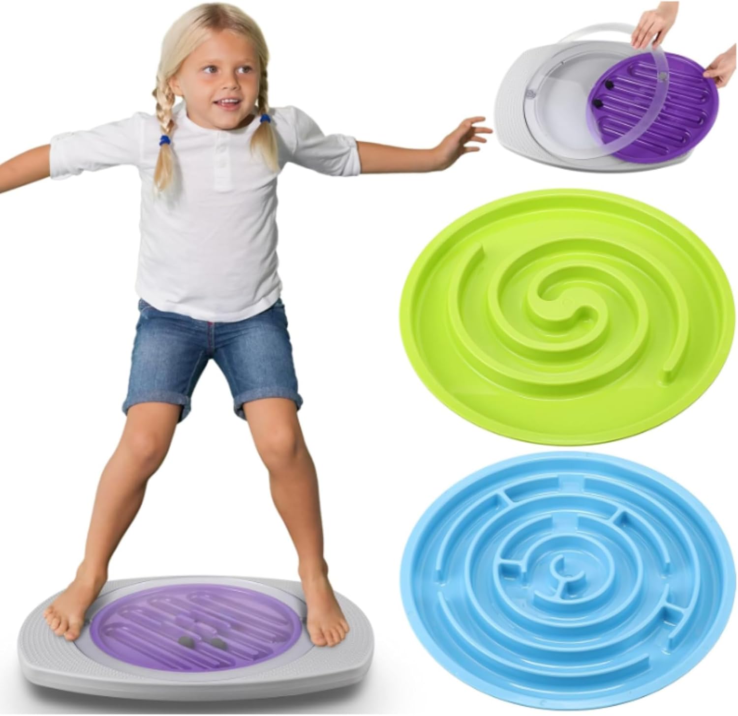Glemall Balance Board: Fun Sensory Training Toy