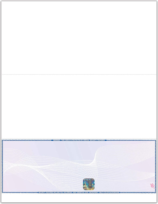EZ Checks Premium Blank Hologram High Security Laser Check Stock