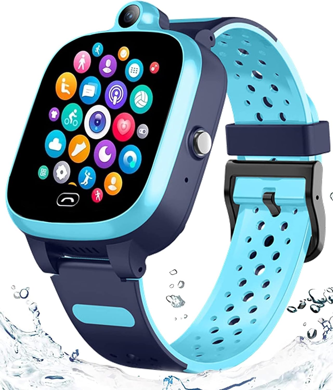 Topuser 4G GPS Kids Smartwatch: Real-Time Tracking