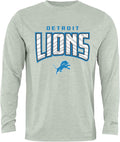 Zubaz NFL Men's Team Graphic Long Sleeve T-Shirt for Game Day Style