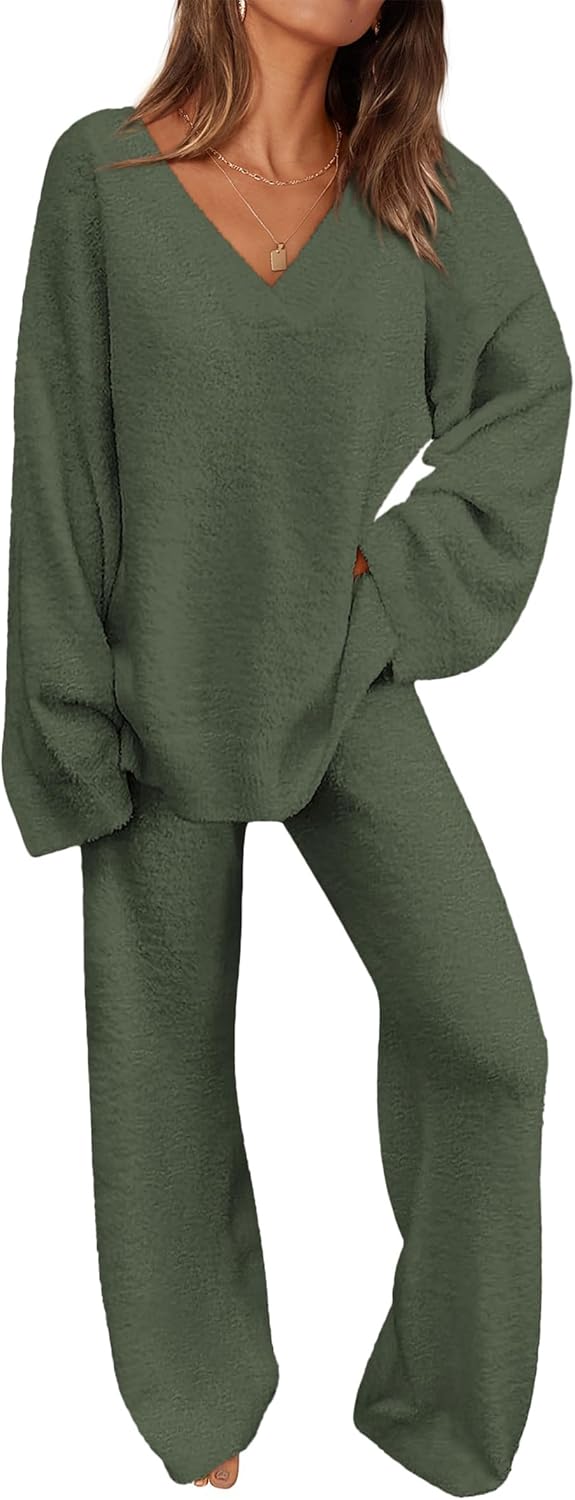 PRETTYGARDEN Lounge Sets for Women: Cozy Two Piece Sweater Set