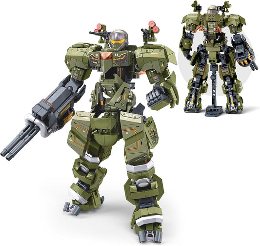 Main Battle Mech Robot Building Blocks Set for Creative Teens
