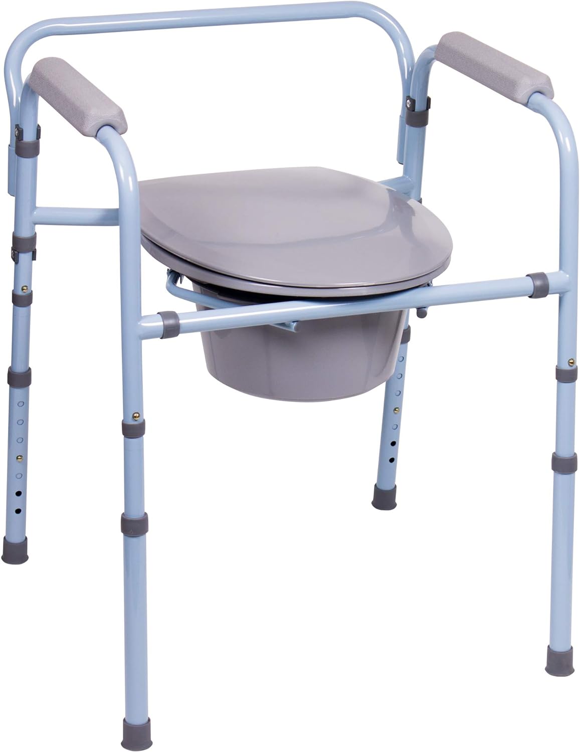 Portable 3-in-1 Commode - Supports 300lbs