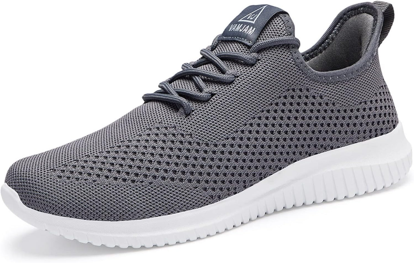 VAMJAM Men's Running Shoes: Lightweight Breathable Sneakers