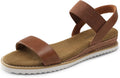 Womens Espadrilles Ankle Stretch Elastic Strap Wedges - 1.6in Heel