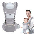 Baby Carrier with Hip Seat 9-in-1 - Ergonomic Newborn to Toddler