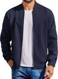 COOFANDY Men's Cotton Bomber Jacket Lightweight Flight (Style 92LJ)