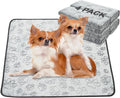 Reusable Puppy Pads 30in x 34in 4 Pack - Washable Leakproof Pads