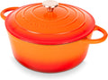 Nuovva Enamelled Cast Iron Dutch Oven Pot for Versatile Cooking