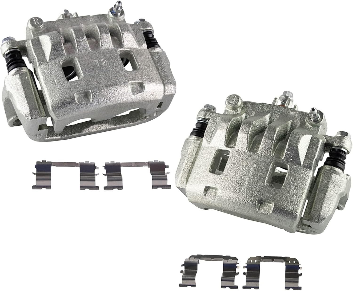 TRQ Front Brake Caliper Set for Subaru Baja, Forester, Legacy
