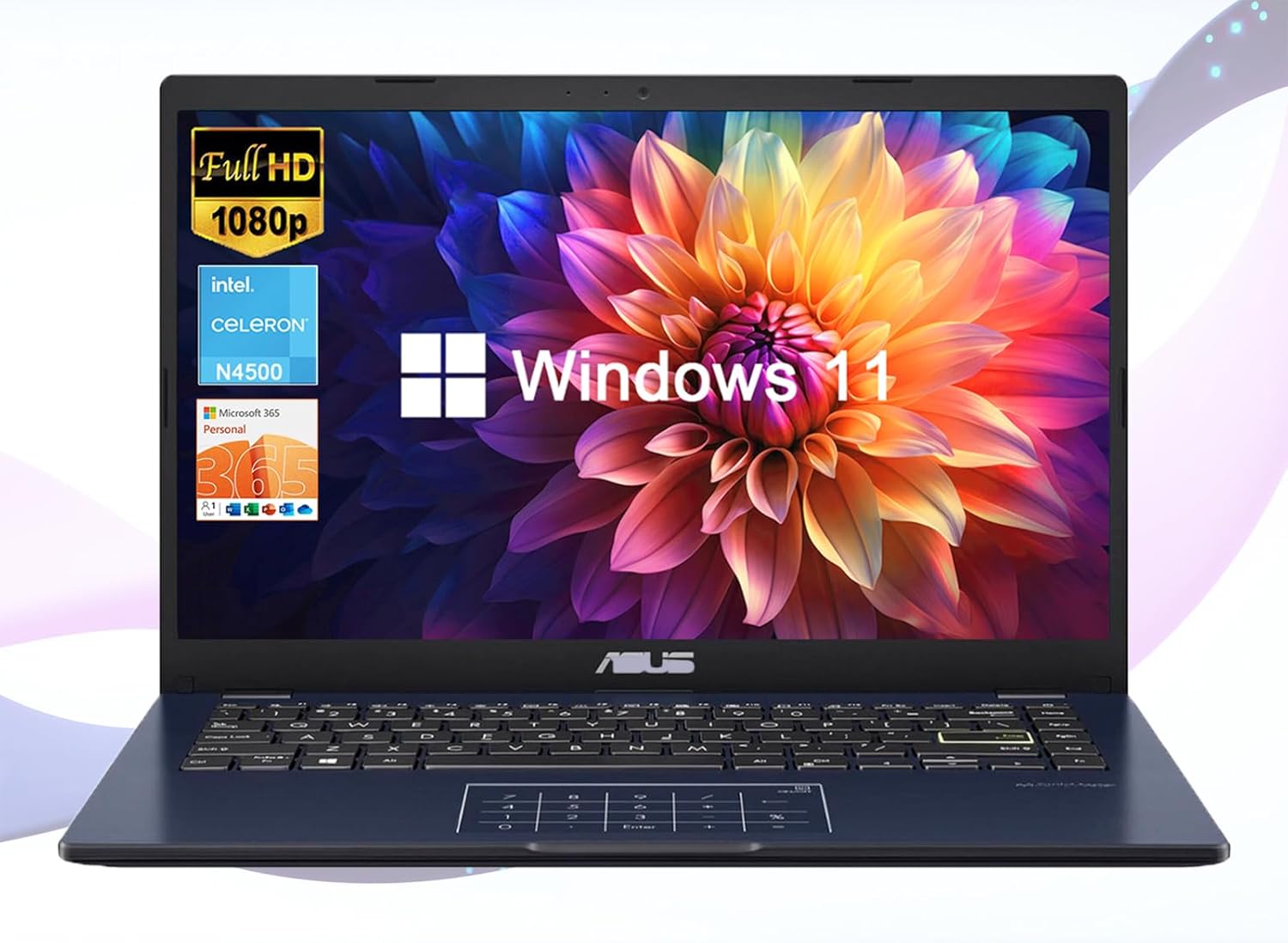 ASUS 14 Laptop for Business & Students with FHD Display
