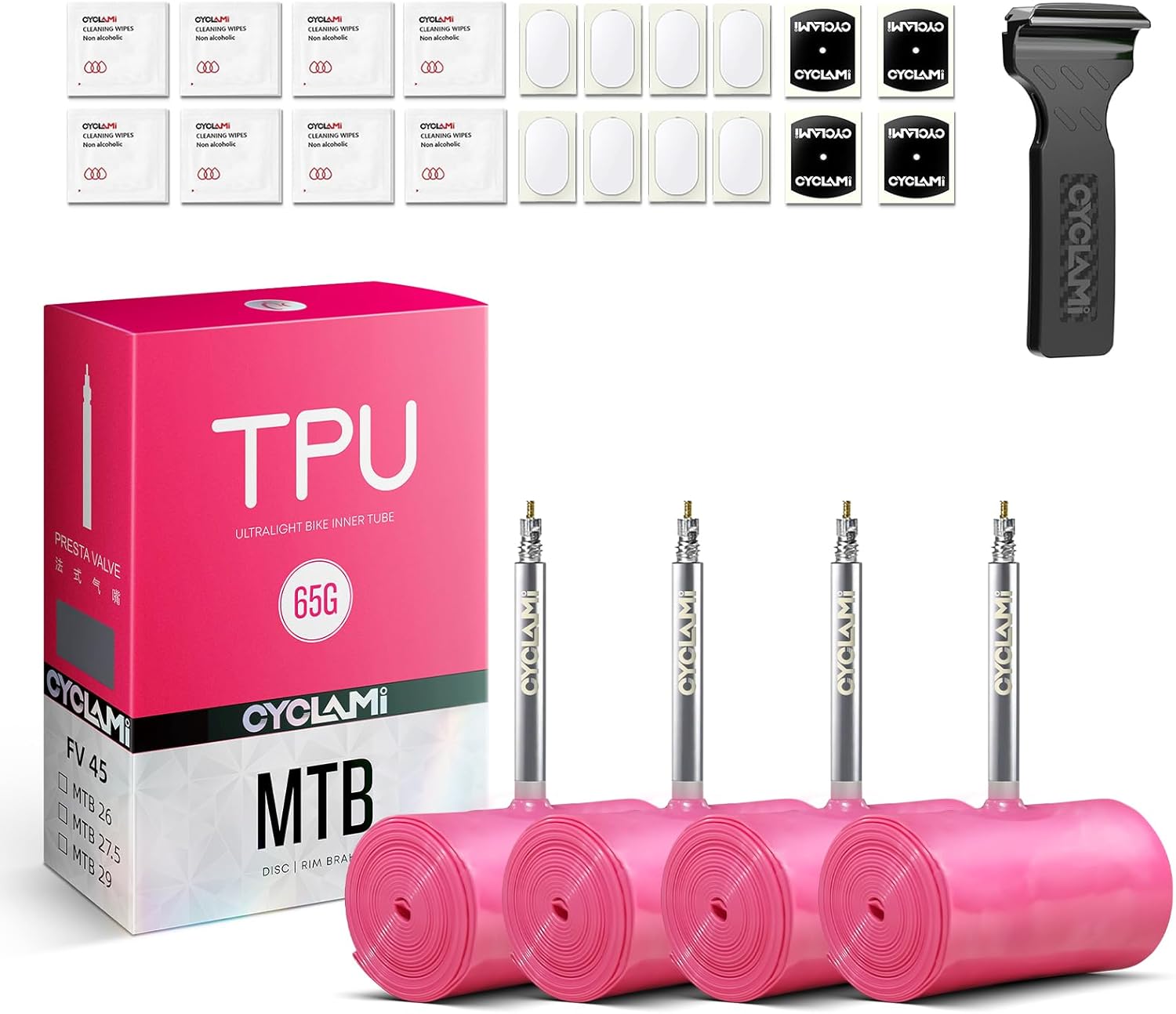 Ultralight 29ft' TPU Inner Tube for Mountain Bikes - 65g