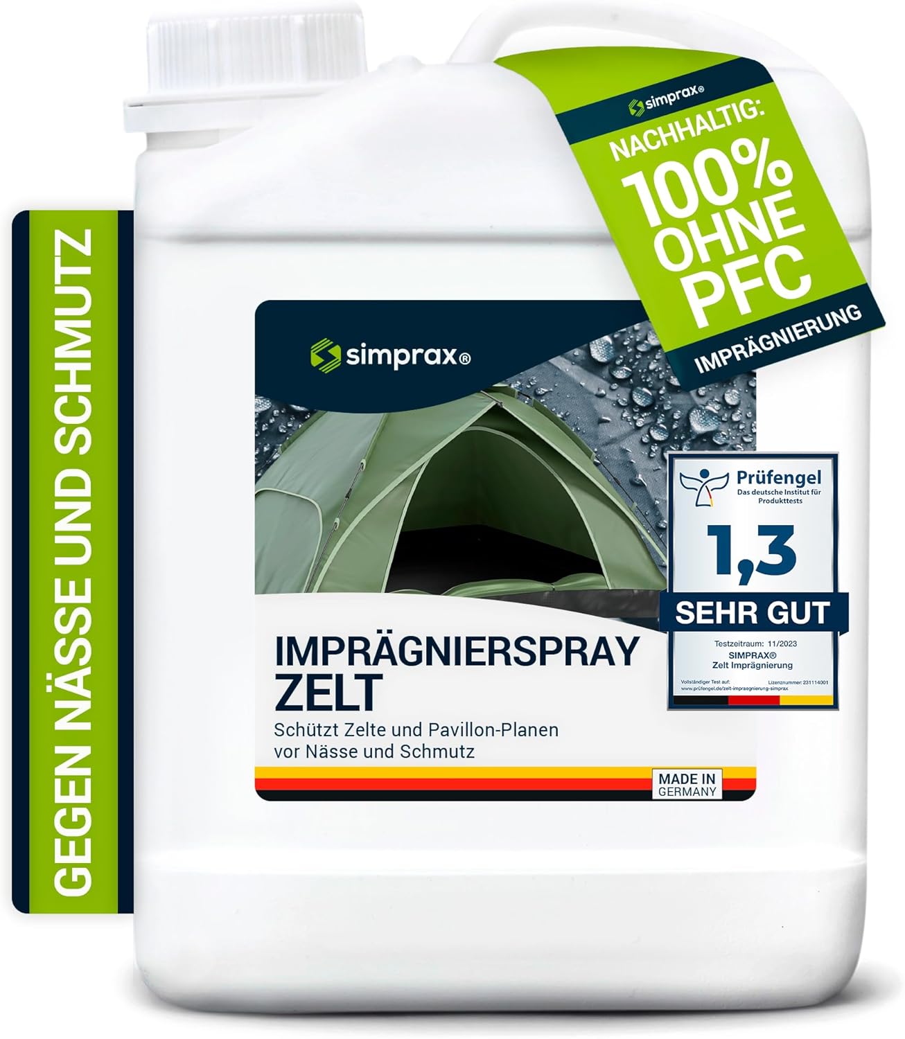 Simprax Tent Waterproofing Spray - Eco-Friendly & Reliable