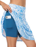 Fulbelle Golf Skorts Skirts for Women 20in Knee Length - Comfortable