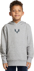 Messi Boys Long Sleeve Hoodie Sweatshirt - Comfortable Fleece Fit Feel