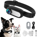 HD 1080P Cat Camera Collar with Video Record - Lightweight Pet POV