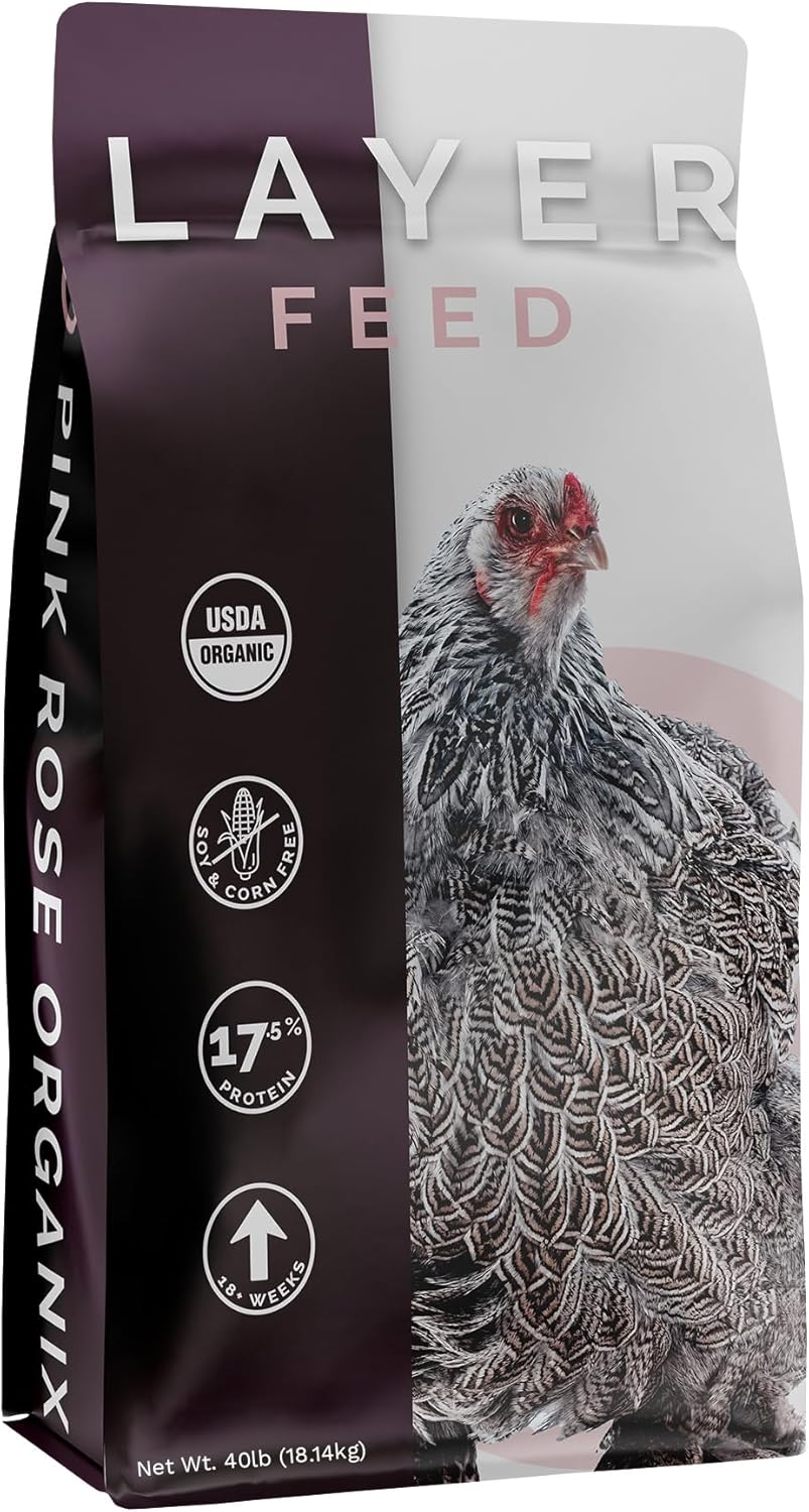 Layer Crumb Feed for Healthy Hens & Nutritious Eggs, 40lbs