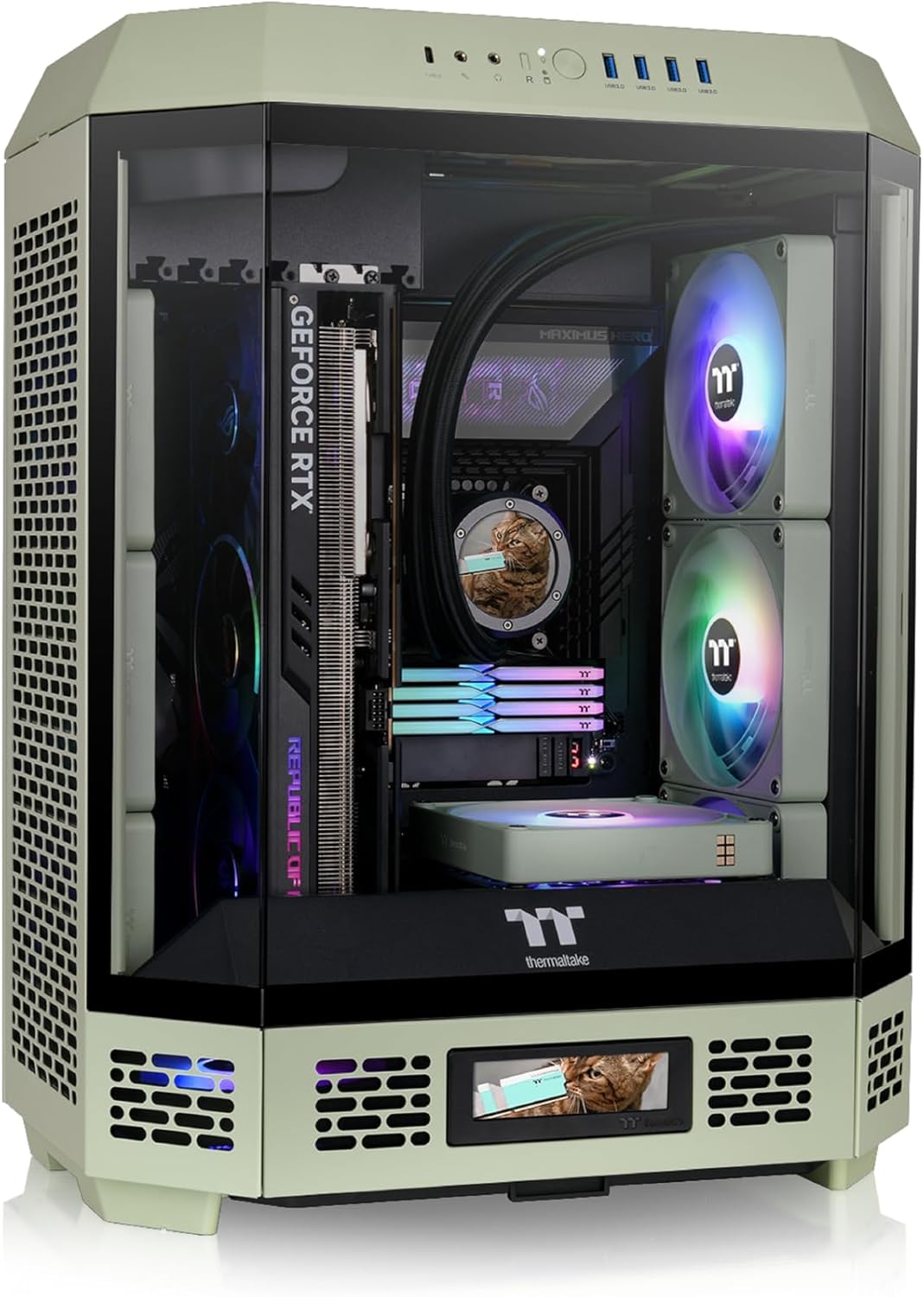 Thermaltake Tower 600 Matcha Green Mid-Tower ATX Case Review